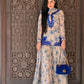 Blue & Pink Floral Print Kurta Palazzo Set