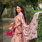 Blue & Pink Floral Print Kurta Palazzo Set