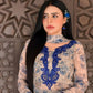 Blue & Pink Floral Print Kurta Palazzo Set