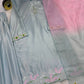 Blue Satin Silk Farshi Salwar Suit with Organza Dupatta