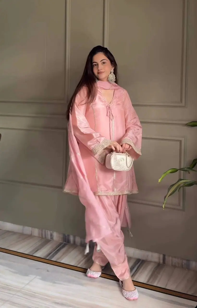 Blush Farshi Salwar Set