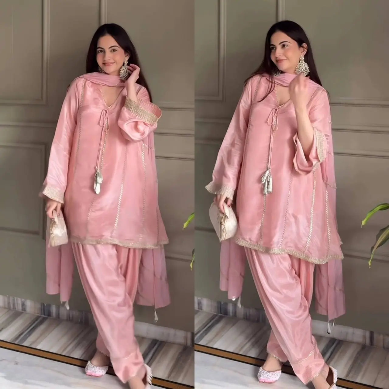 Blush Farshi Salwar Set