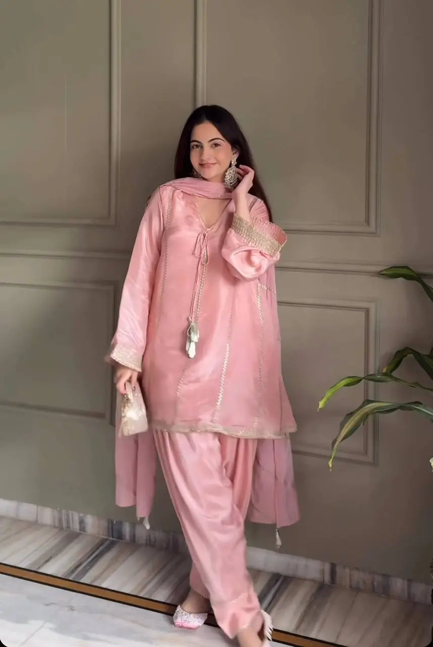Blush Farshi Salwar Set