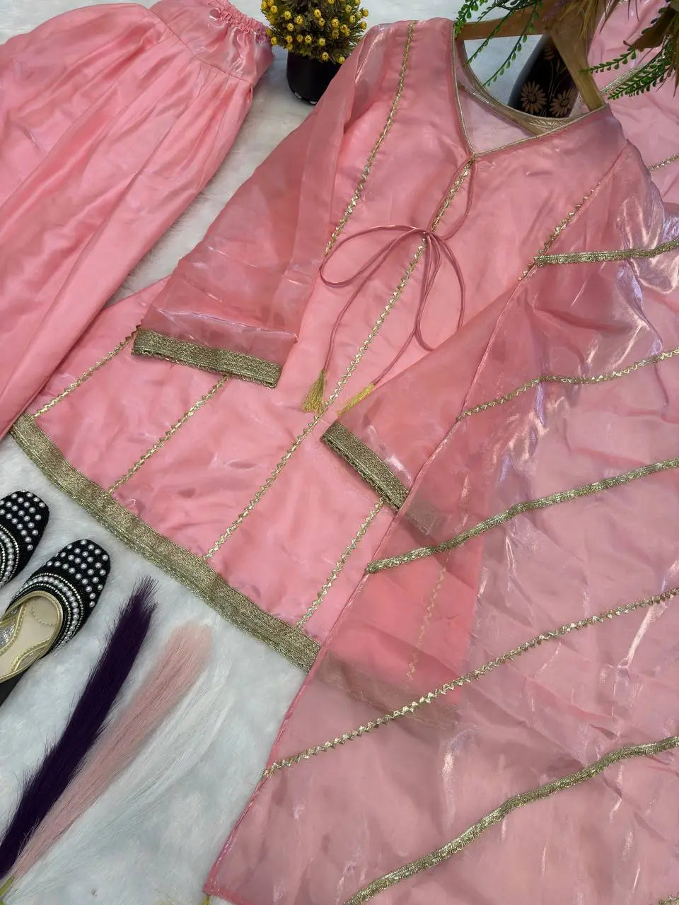 Blush Farshi Salwar Set