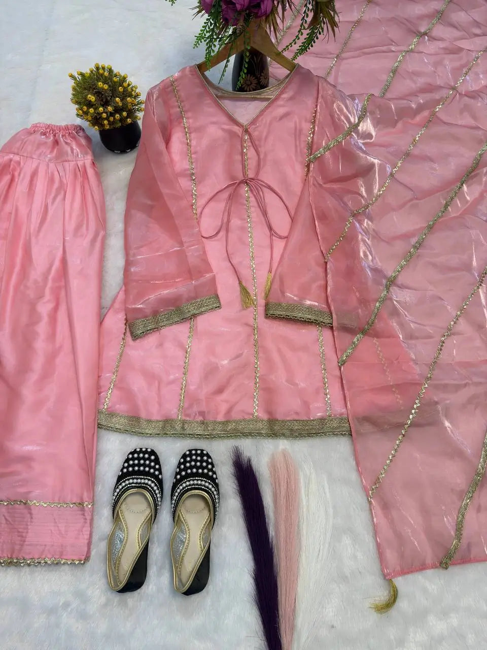 Blush Farshi Salwar Set