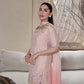 Blush Floral Bead Sharara