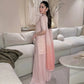Blush Floral Bead Sharara