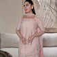 Blush Floral Bead Sharara