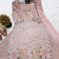 Blush Floral Bead Sharara