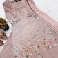 Blush Floral Bead Sharara