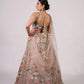 Blush Floral Sequin Lehenga