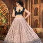 Blush Georgette Sequin Lehenga with Dupatta