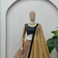 Blush Georgette Sequin Lehenga with Dupatta