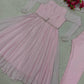 Blush Grace Maxi Anarkali Suit Set for Party and Festive Wear removable jacket 2 in 1 gown