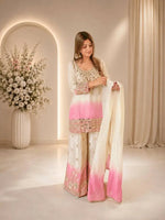 Blush Ombre Mirror Kurta Set
