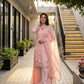 Blush Pearl Cutwork Palazzo Suit