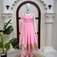 Blush Pearl Mirror Anarkali