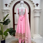 Blush Pearl Mirror Anarkali