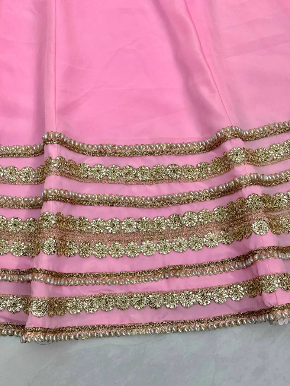 Blush Pearl Mirror Anarkali