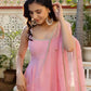 Blush Pearl Mirror Anarkali