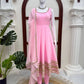 Blush Pearl Mirror Anarkali