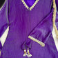 Blush Pink Satin Silk Kurta Salwar Set for Festive and Wedding Wear