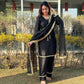 Blush Pink Satin Silk Kurta Salwar Set for Festive and Wedding Wear