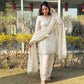 Blush Pink Satin Silk Kurta Salwar Set for Festive and Wedding Wear
