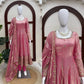 Blush Sequin Anarkali Gown Set