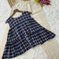 Breezy Checks Linen Co-ord Set for Summer Casual Wear