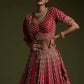 Bridal Embroidered Silk Lehenga Set with Dupatta for Wedding and Festive Wear