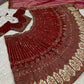 Bridal Embroidered Silk Lehenga Set with Dupatta for Wedding and Festive Wear