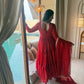 Brocade Tiered Anarkali Gown