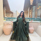 Brocade Tiered Anarkali Gown