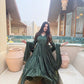 Brocade Tiered Anarkali Gown