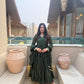 Brocade Tiered Anarkali Gown