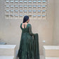 Brocade Tiered Anarkali Gown