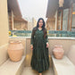 Brocade Tiered Anarkali Gown