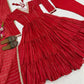 Brocade Tiered Anarkali Gown
