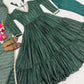 Brocade Tiered Anarkali Gown