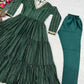 Brocade Tiered Anarkali Gown