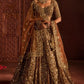 Butterfly Net Bridal Lehenga with Heavy Glass Sequins for Weddings Receptions and Festive Party Wear