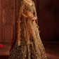 Butterfly Net Bridal Lehenga with Heavy Glass Sequins for Weddings Receptions and Festive Party Wear