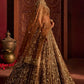 Butterfly Net Bridal Lehenga with Heavy Glass Sequins for Weddings Receptions and Festive Party Wear