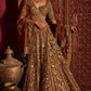 Butterfly Net Bridal Lehenga with Heavy Glass Sequins for Weddings Receptions and Festive Party Wear