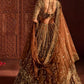 Butterfly Net Bridal Lehenga with Heavy Glass Sequins for Weddings Receptions and Festive Party Wear