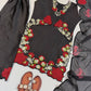Champagne Applique Kurta Set
