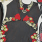 Champagne Applique Kurta Set