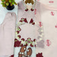 Champagne Applique Kurta Set
