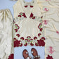 Champagne Applique Kurta Set